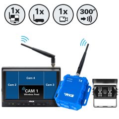 Air Vue™ Wireless Tractor Trailer Backup Camera System