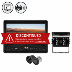 Backup Camera System with Integrated Rear Sensors