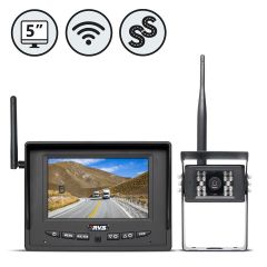 Rear View Safey | SimpleSight™ Wireless Backup Camera System | 5” Single Screen Monitor