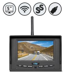 Rear View Safety | SimpleSight™ Wireless 5" LED Single Screen Monitor | RVS-15WM 