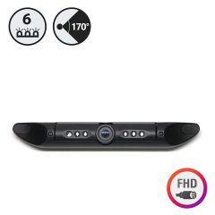 Rear View Safety | 170° License Plate Backup Camera with 6 Infra-red Illuminators (Adjustable Angle) | RVS-0355-IR