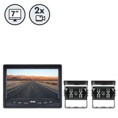 Rear View Safety | Backup Camera System | Two Camera Setup | RVS-770614-NM