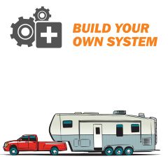 Backup Camera System for Fifth Wheel with Quick Connect Kit Custom201