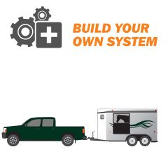 Backup Camera System for Truck Camper with Quick Connect Kit Custom204