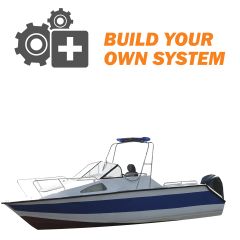 Rear View Safety Backup Camera System for Police Boat Custom131