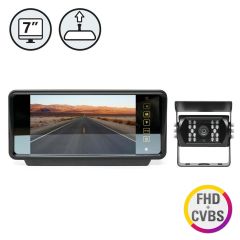 FHD Flagship Backup Camera System with 7" Windshield Monitor
