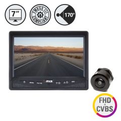 Rear View Safety | Backup Camera System with Flush Mount Camera (FMVSS 111 Compliant) | RVS-6596137