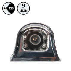 Rear View Safety | 120° Side Camera Chrome | RVS-775-C