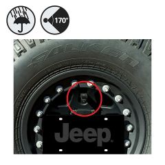 RVS-T16 | Backup Camera for Jeep Wrangler (2007-2017) | Rear View Safety