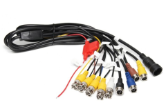 4 Channel Power Harness with 4 Video Outputs (LYTX compatible FHD)