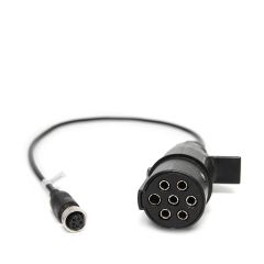 Rear View Safety | Trailer Tow Quick Connect/Disconnect Kit 7 Pin Female to 5 Pin Female (No Pigtail) | RVS-213-SF
