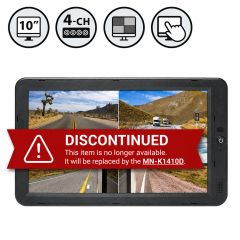 10.1" AHD Digital LCD 4 Channel Color Monitor 
