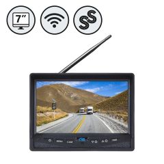 Rear View Safety | SimpleSight™ Wireless 7” Single Screen Monitor With Wired Side Camera Inputs | RVS-35WM