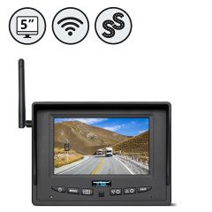 Rear View Safety | SimpleSight™ Wireless 5” LED Single Screen Monitor (Dual Channel) | RVS-25WM 