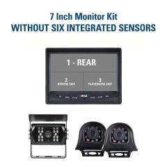 PD KIT- 7” MONITOR- HD 700 TVL CAMERAS WITHOUT SENSORS
