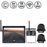 SimpleSight™ Wireless Backup Camera System with 7" HD Monitor  (3-Channel)