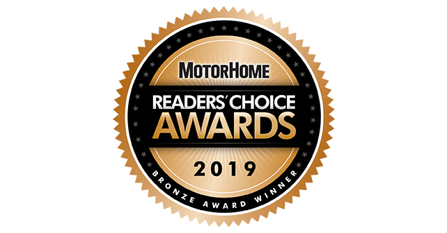Rear View Safety Wins Bronze Award in Motor Home Reader’s Choice Survey