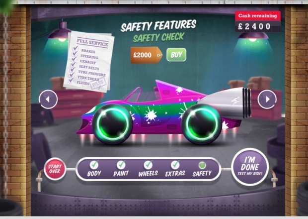 pupils get wheel with new road safety