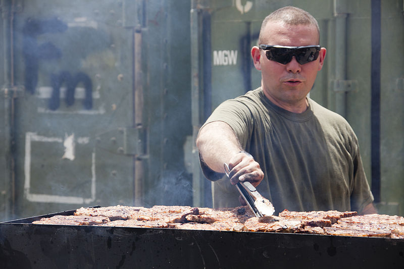 Grilling Safety - Rear View Safety