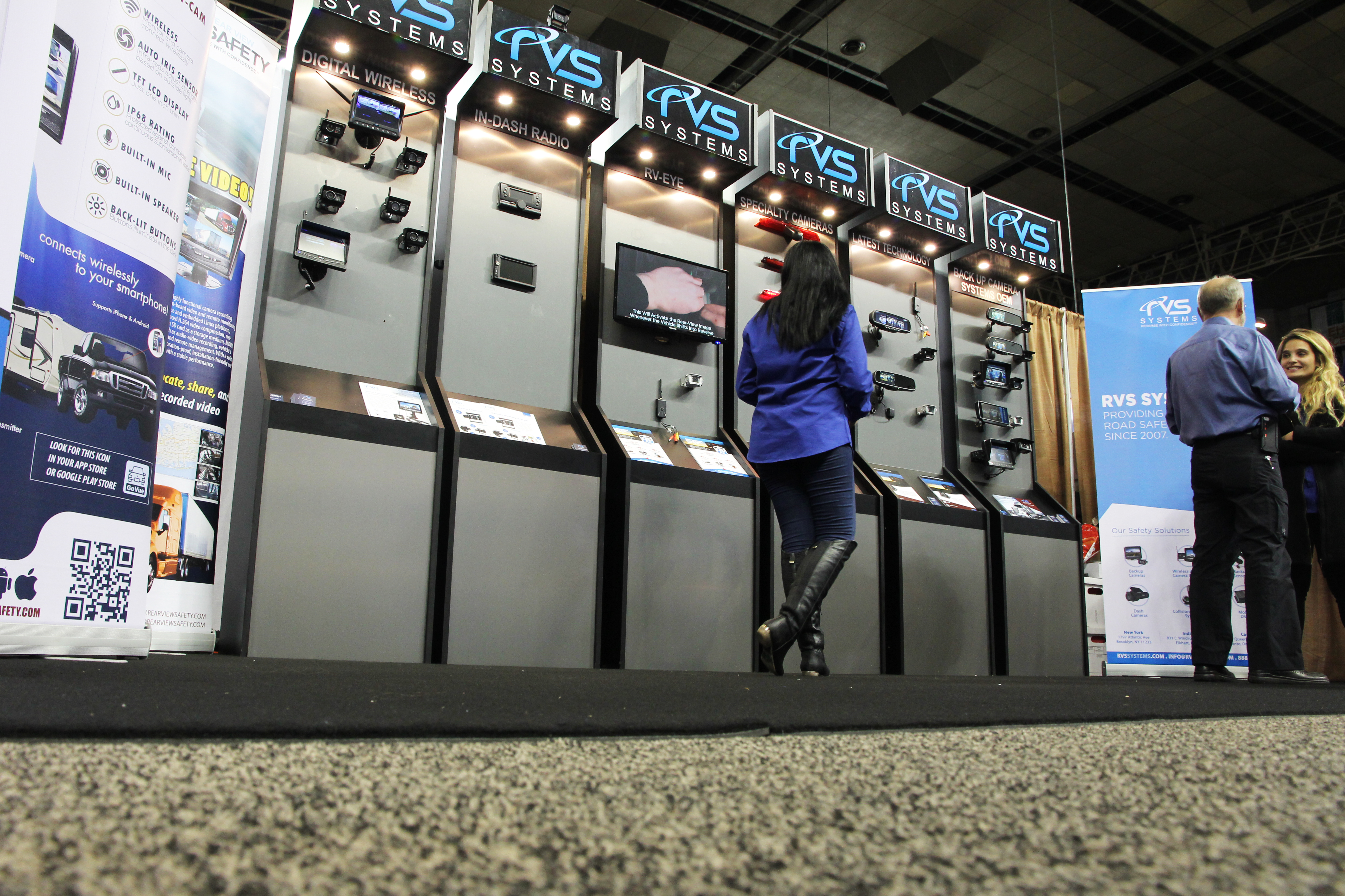 Rear View Safety Attends the 2015 RVIA Show and Debuts New Camera Systems for the Safety of RV's