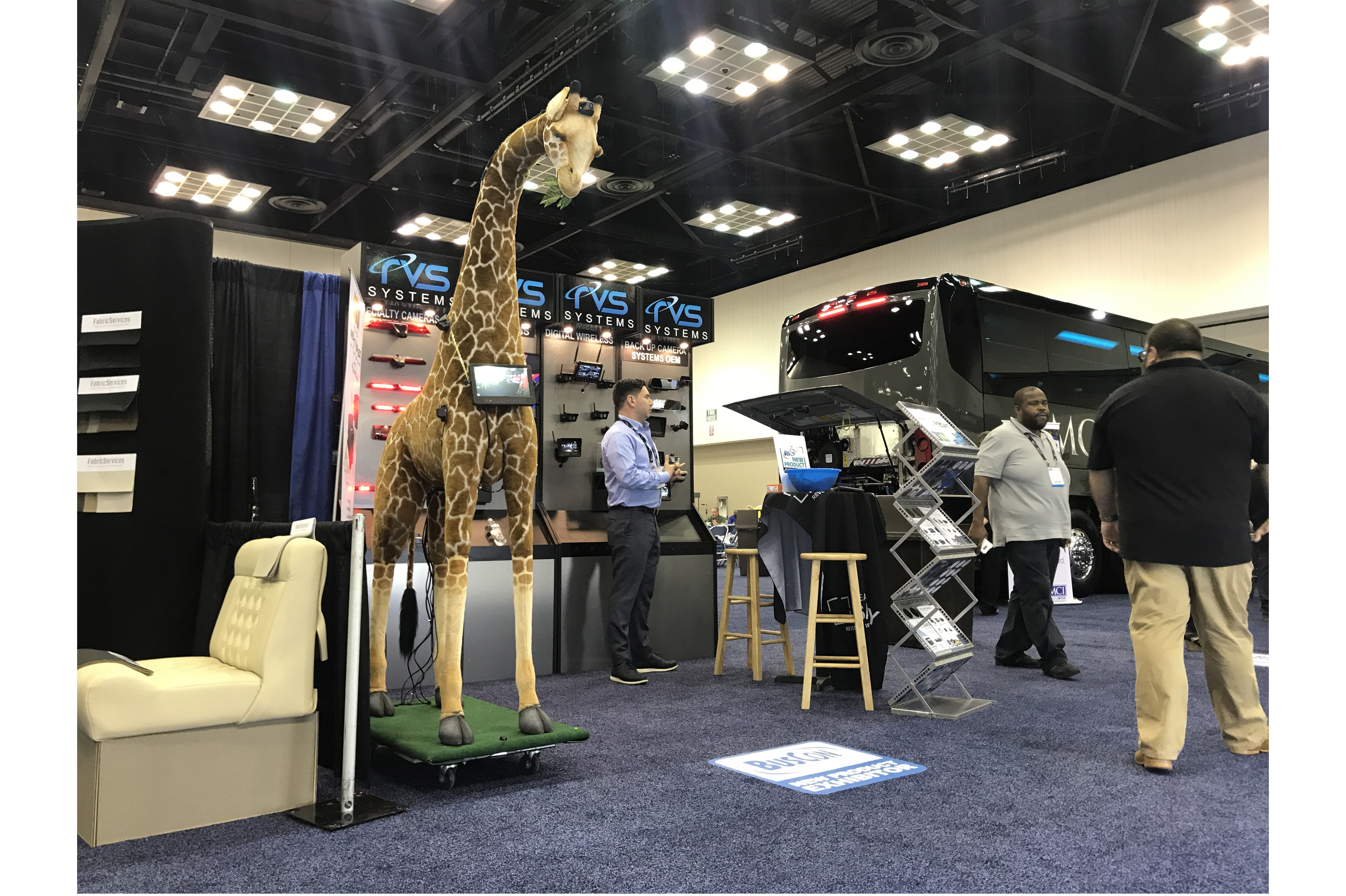 Rear View Safety Visits BusCon