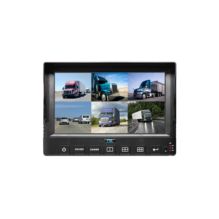 The RVS-96D 6 Channel Split Screen Monitor With Built-in DVR is here