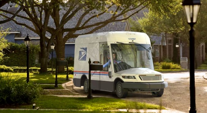 The Futuristic USPS Truck Going Viral