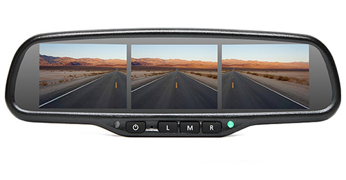 October Product Of The Month: RVS-718-3SC G-Series Rear View Replacement Mirror Monitor With Three 3.5" Displays