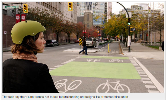 Feds to Traffic Engineers: Use Our Money to Build Protected Bike Lanes | usa.streetsblog.org
