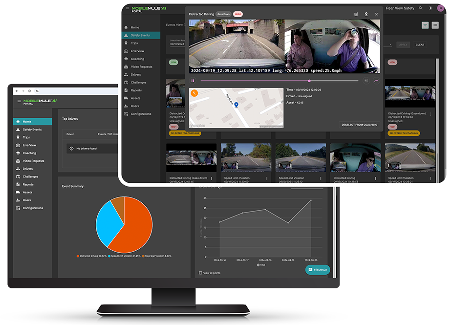 Mobile DVR Sample System Placement