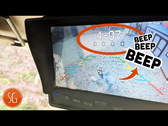 DIY Reverse sensor install // Rear View Safety RVS-112-W