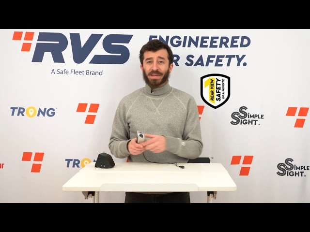 Rear View Safety in a Minute: RVS-77FW Wireless Forklift Camera