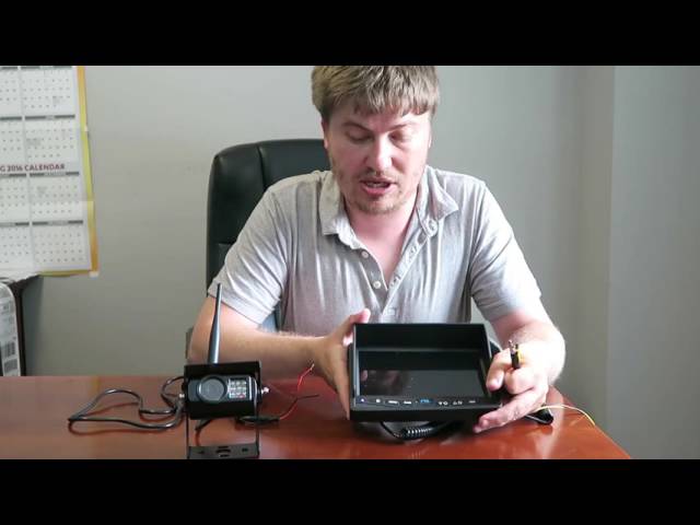 RVS-2CAM | Unboxing of the Wireless Dual Screen Backup Camera System by Rear View Safety