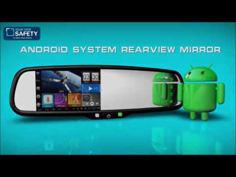 G-Series Replacement Mirror Monitor with Android Operated Display by Rear View Safety