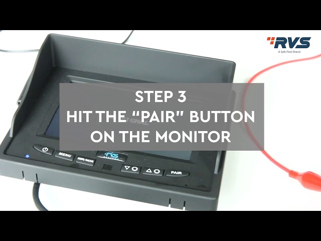 Instant Pair Demonstration- RVS-155W SimpleSight™ Wireless Backup Camera System