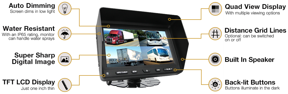 RVS-1213 Monitor Highlights RVS-1213 Monitor Highlights