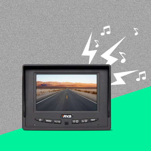 Rear View Monitor RVS-6035 Waterproof H3