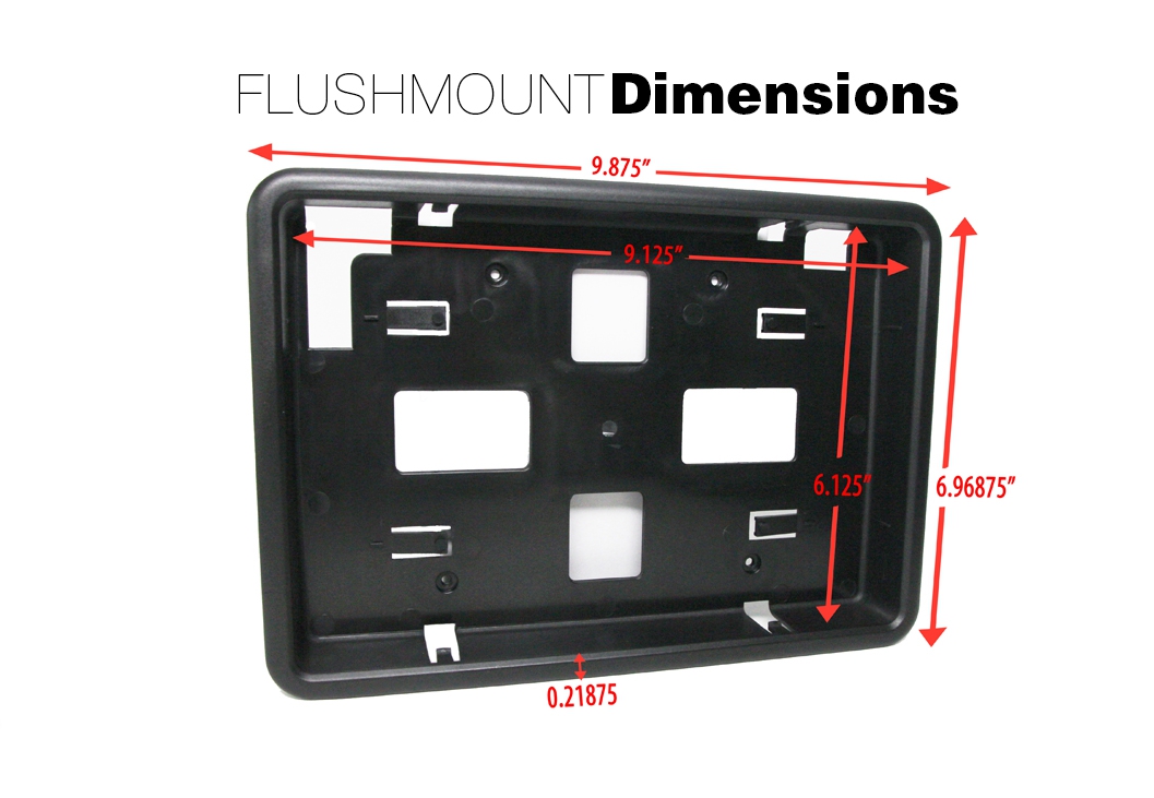 Flushmount Dimensions Flushmount Dimensions