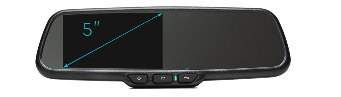 G-SERIES Rear View Replacement Mirror Monitor with 5" Android Operated Display RVS-718-5 G-SERIES Rear View Replacement Mirror Monitor with 5" Android Operated Display RVS-718-5