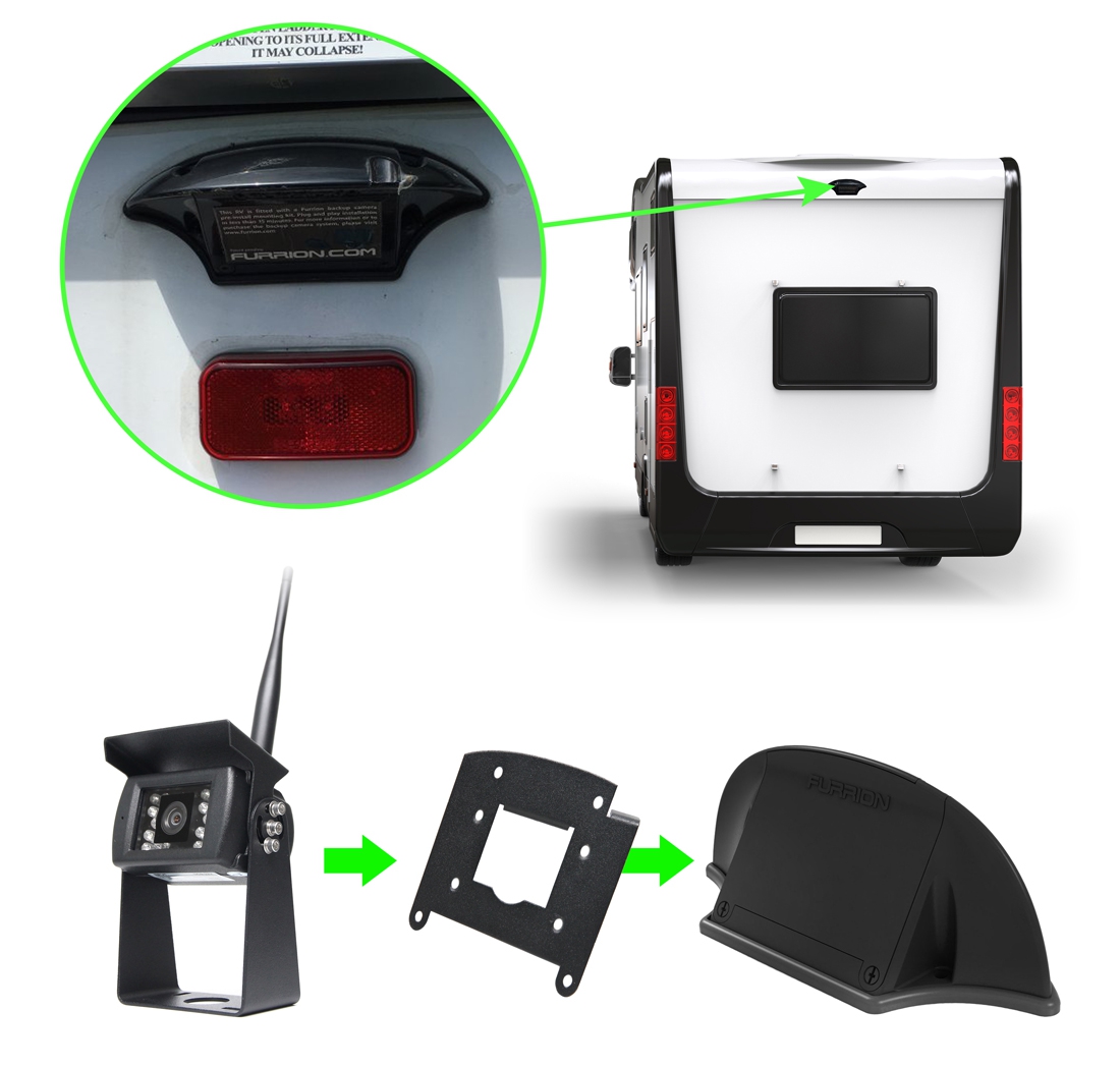 Furrion Prewire Bracket and Power Adapter RVS-F-Bracket Furrion Prewire Bracket and Power Adapter RVS-F-Bracket