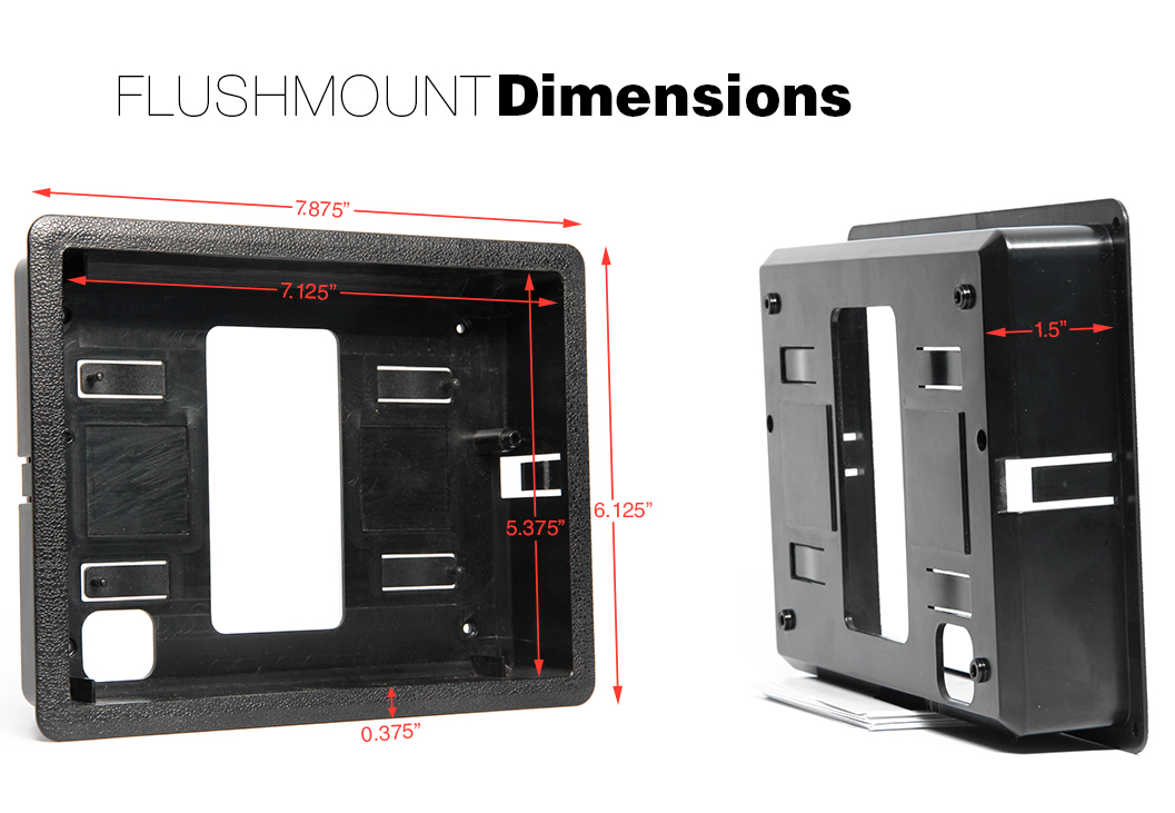 Flushmount Dimensions Flushmount Dimensions