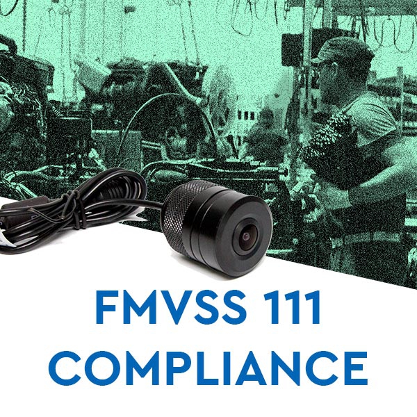Flush Mount Backup Camera (FMVSS 111 Compliant) Flush Mount Backup Camera (FMVSS 111 Compliant)