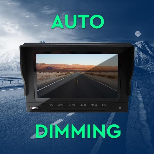 7" Waterproof Rear View Monitor | RVS-9910