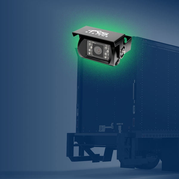 Backup Camera System For Tractor-Trailer with Integrated Sensors | 4 Camera Setup