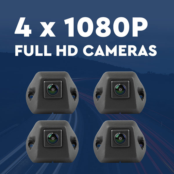 inView 360&deg; HD Around Vehicle Monitoring System CXS-01-360