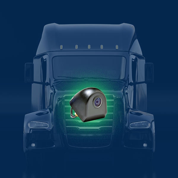 Backup Camera System For Tractor-Trailer with Integrated Sensors | 4 Camera Setup