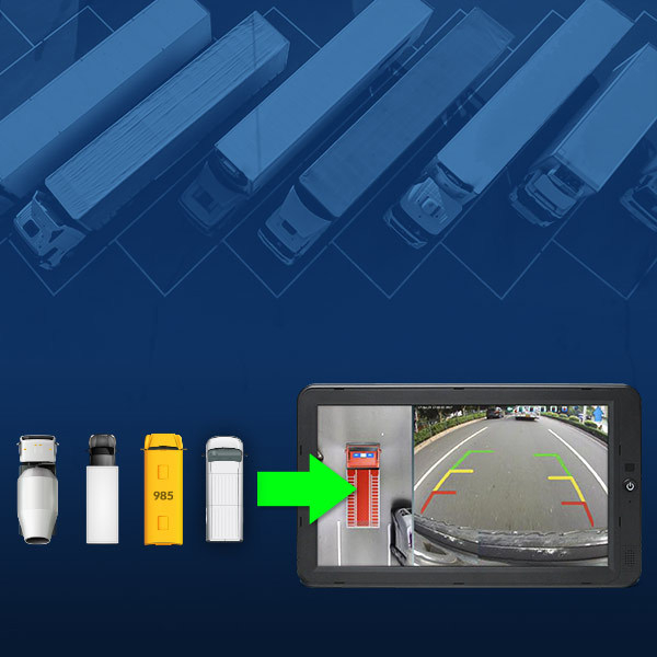 inView 360&deg; HD Around Vehicle Monitoring System CXS-01-360