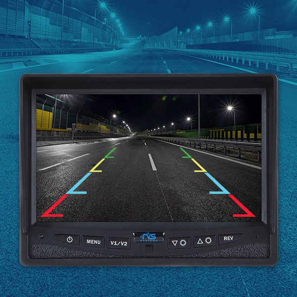 RVS-6596137 | Backup Camera System with Flush Mount Camera (FMVSS 111 Compliant)