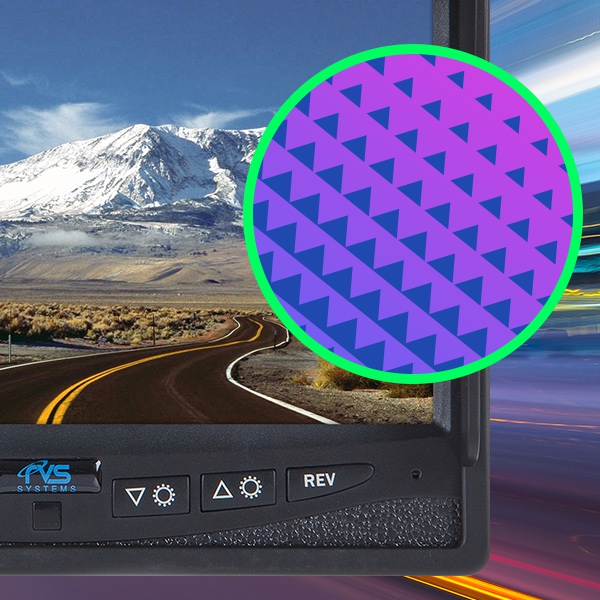RVS-6596137 | Backup Camera System with Flush Mount Camera (FMVSS 111 Compliant)