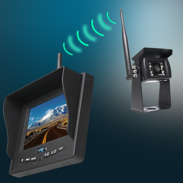 SimpleSight&trade; Wireless Camera System with  5" Monitor (Dual Channel) | RVS-255W